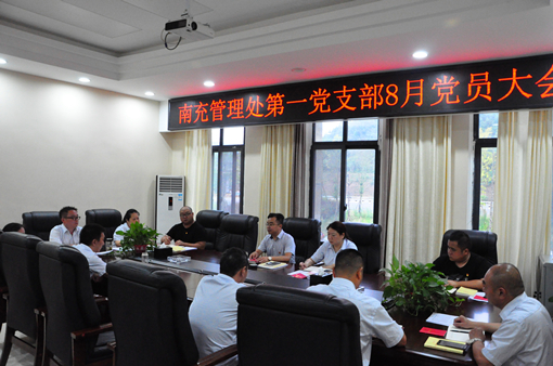 廣南公司南充管理處第一黨支部開展主題黨課學習活動2.JPG